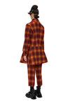 SHUSHU TONG double collar long coat aw21co07 orange